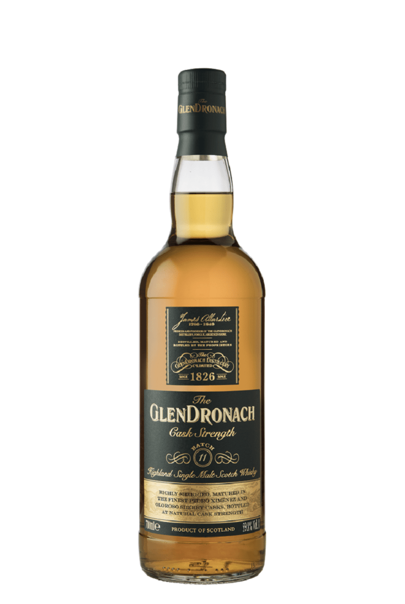 Glendronach Cask Strength Batch 11 Single Malt Scotch Whisky 2022 Release