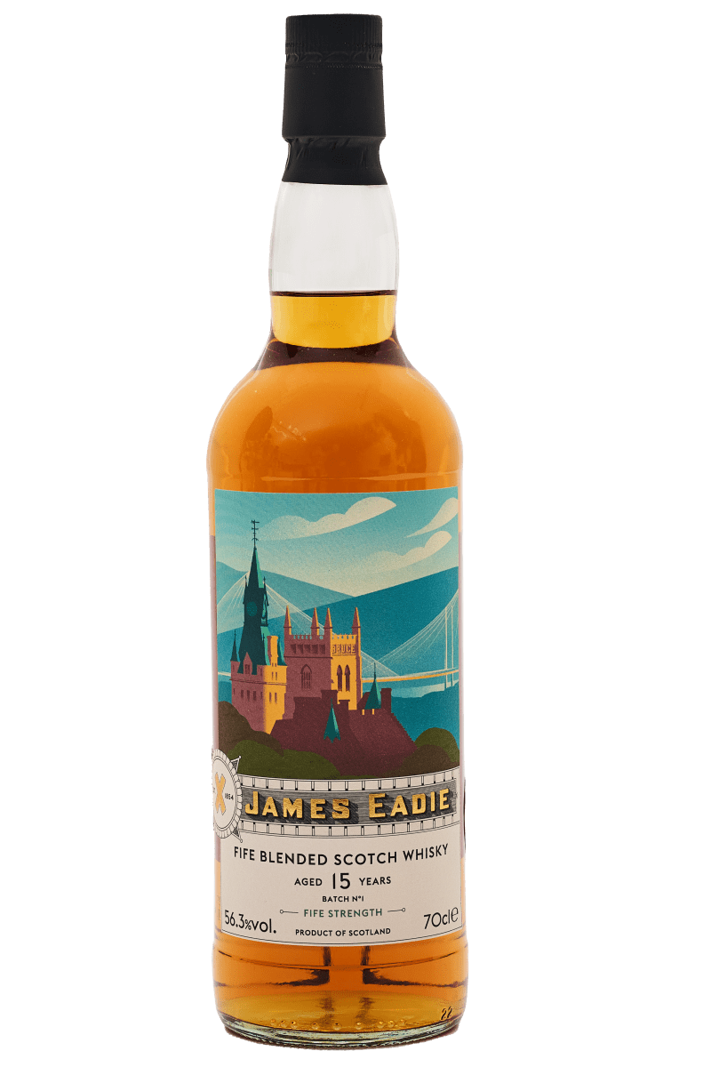  James Eadie 15 Year Old Fife Blended Scotch Whisky -  Batch No1 - Fife Strength